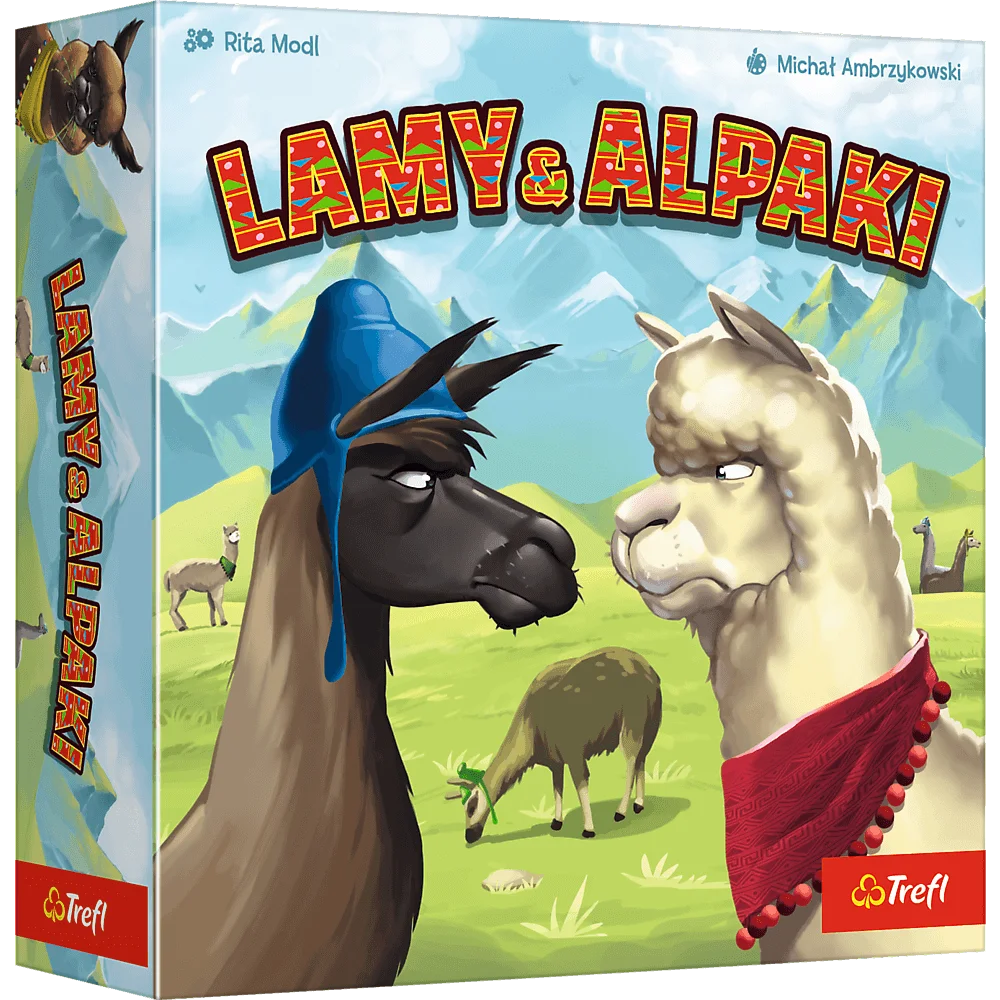 Lamy i Alpaki - gra planszowa od Trefl