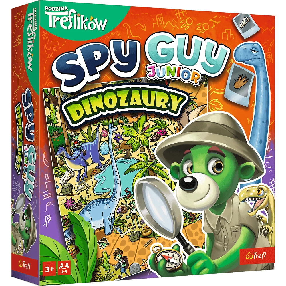 Gra Spy Guy Junior Dinozaury - prezent dla chłopca