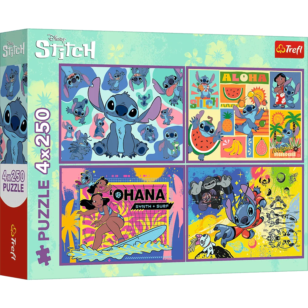 Puzzle Lilo i Stitch - prezent dla dziewczynki