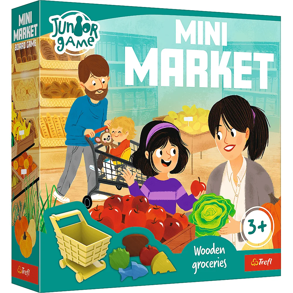 Mini market - gra z serii Junior Game | Trefl