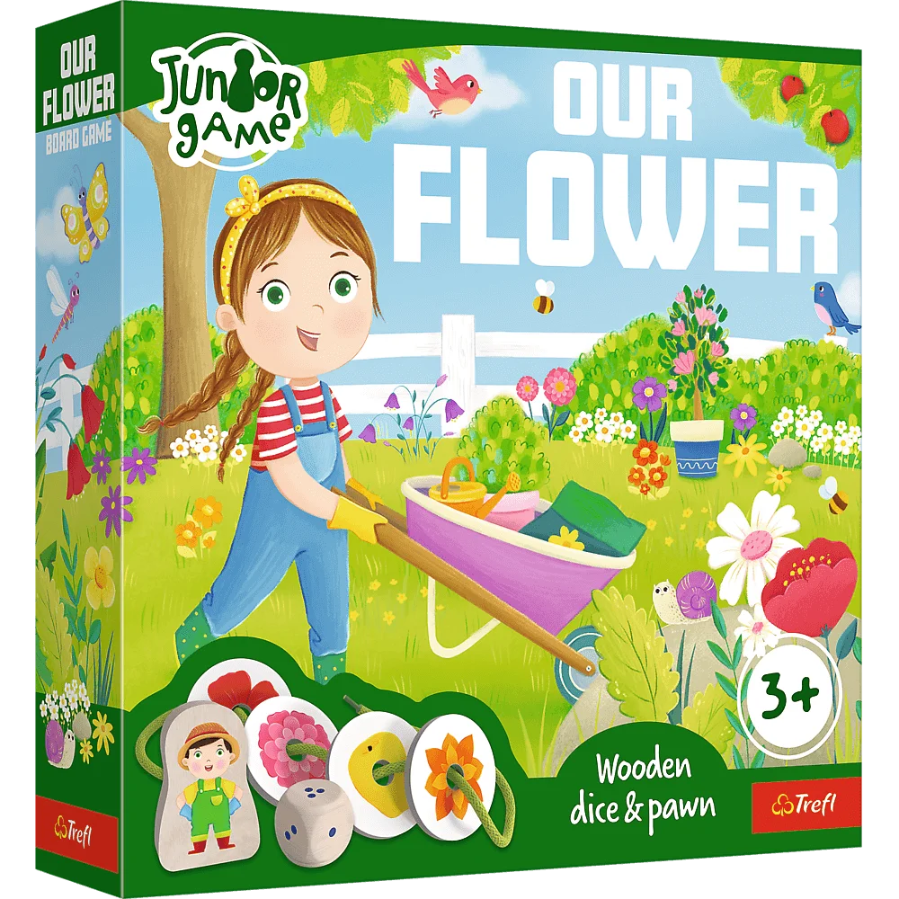 Our Flower - gra z serii Junior Game | Trefl
