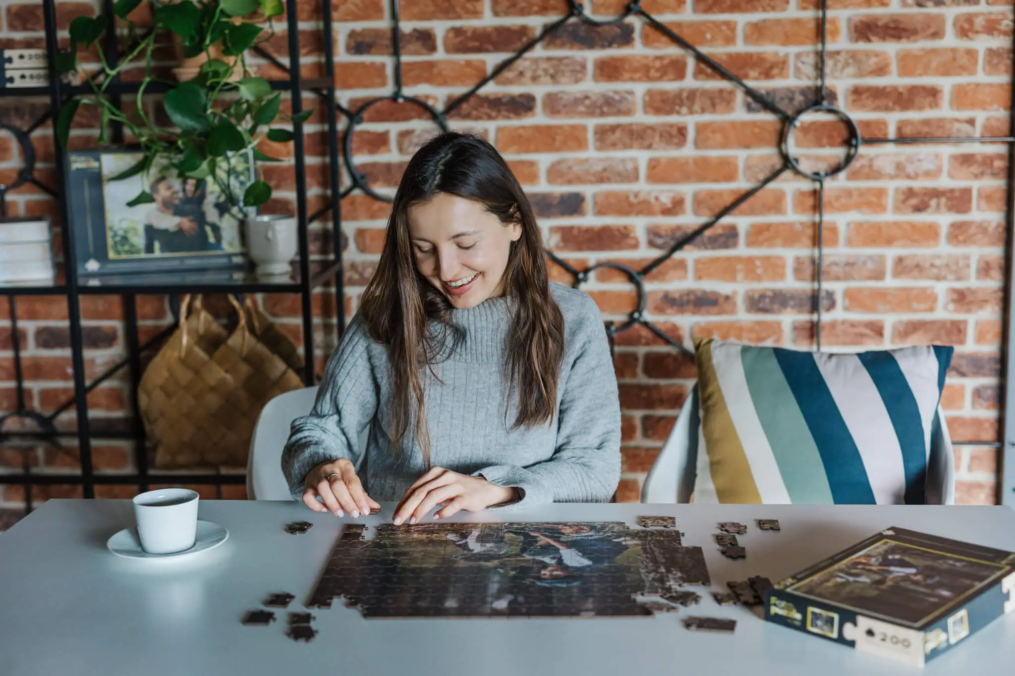 Drewniane puzzle personalizowane