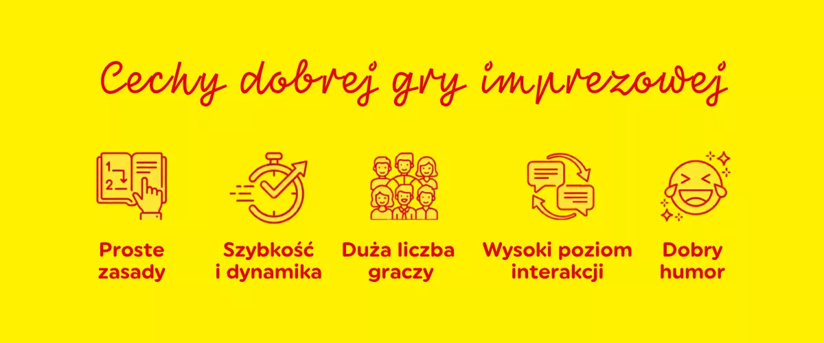 Infografika: Jaka powinna być dobra gra imprezowa?