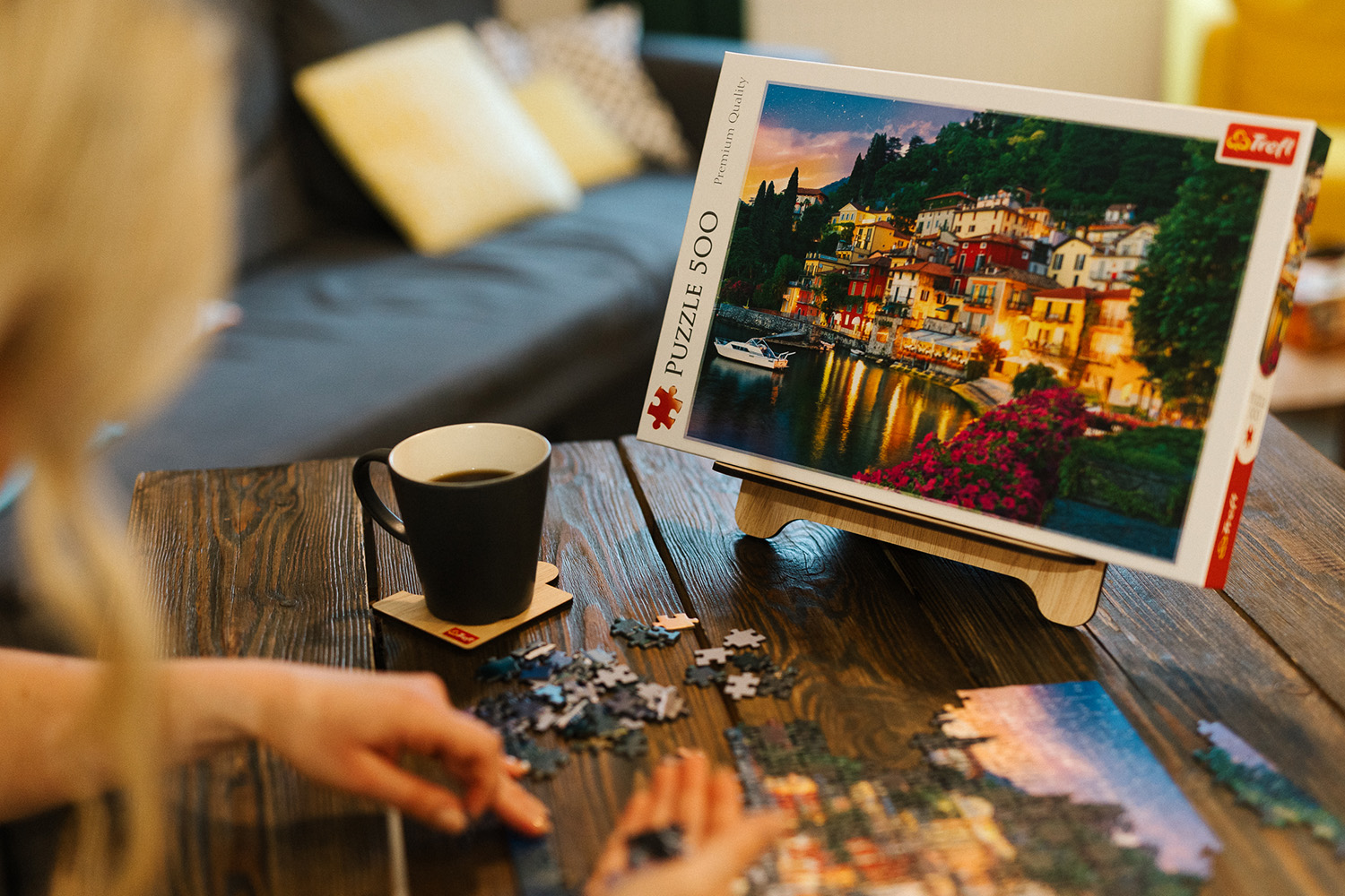 podstawka do puzzli
