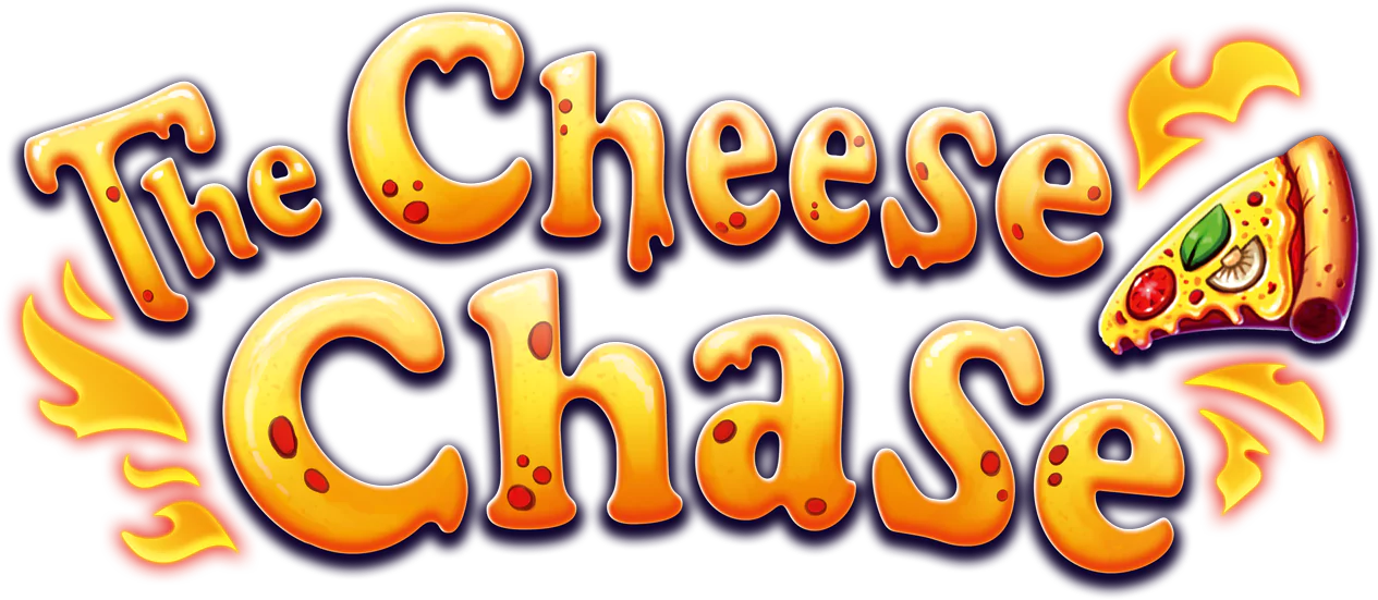 The Cheese Chase - logo gry mobilnej 3D