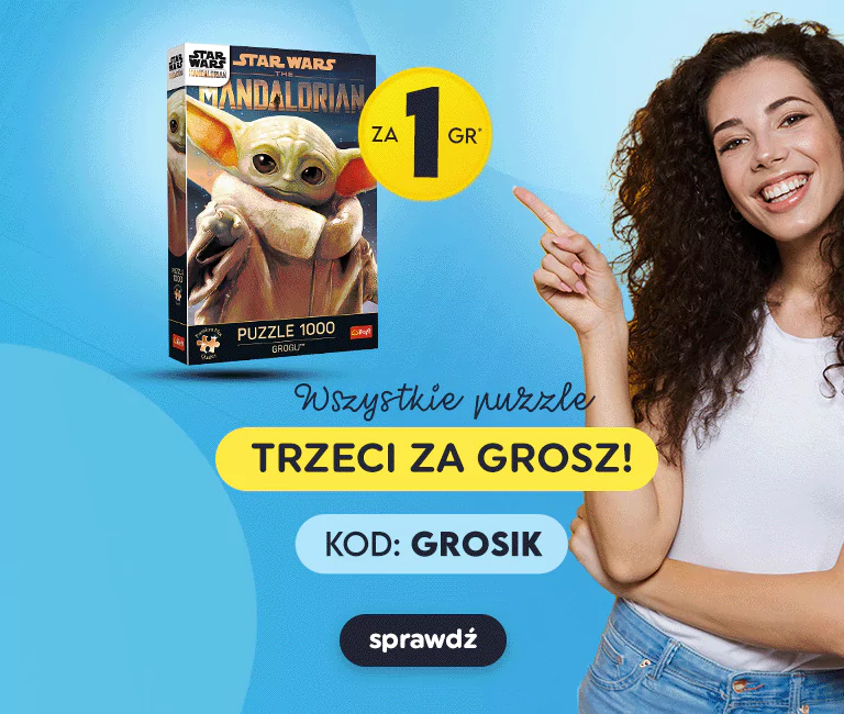 Promocje Trefl: Trzecie puzzle za 1 grosz